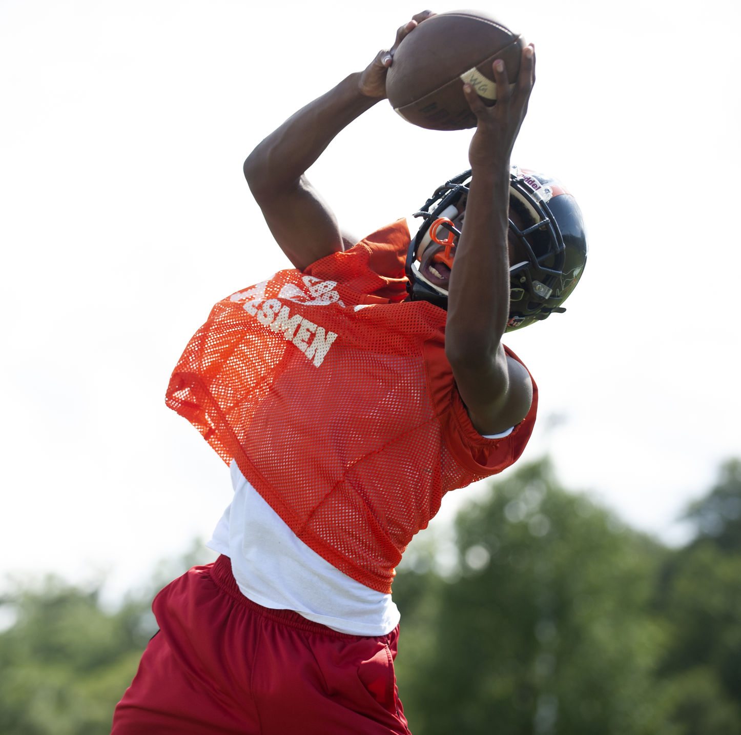 Webster Groves football practice